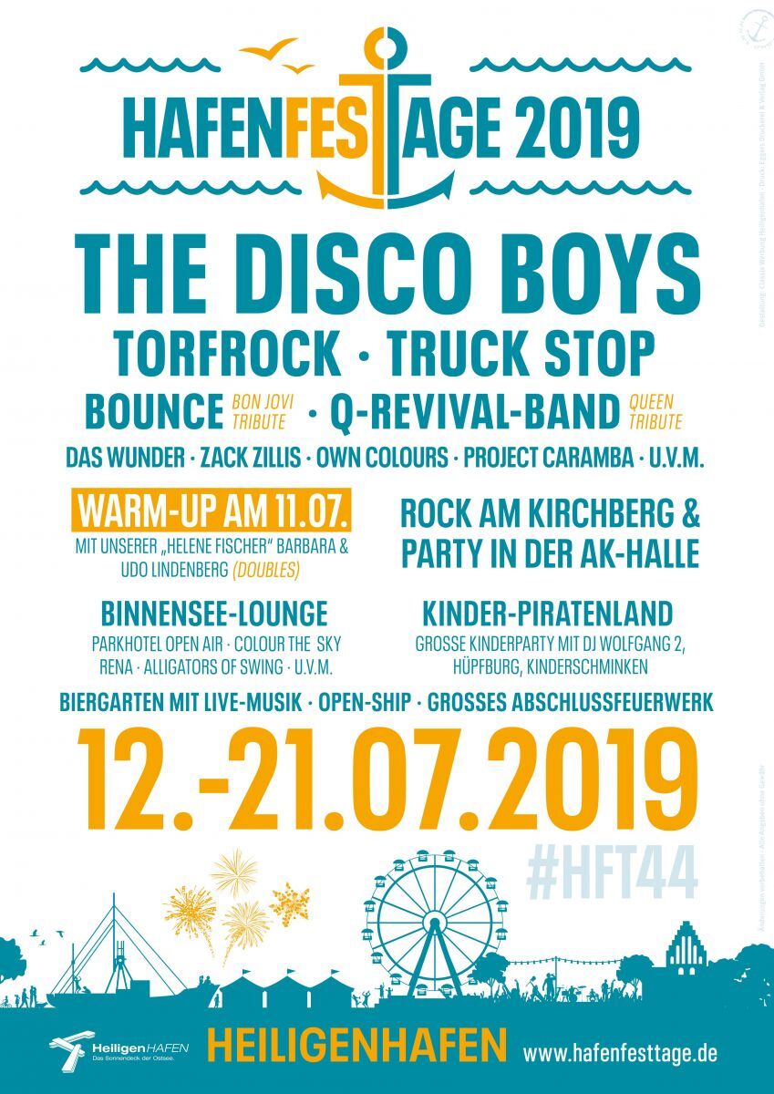 Heiligenhafen feiert die 44. Hafenfesttage - News Marina Heiligenhafen