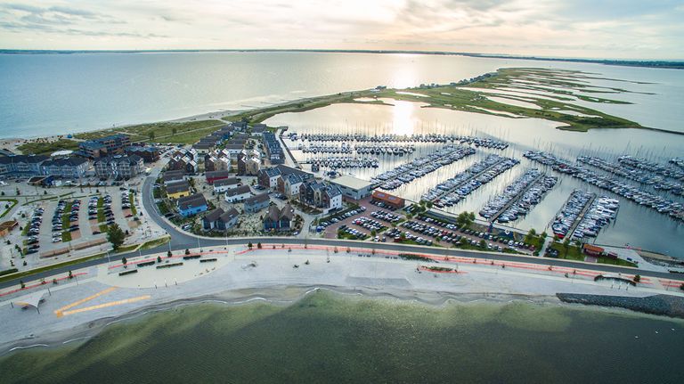Luftaufnahme Marina Heiligenhafen
